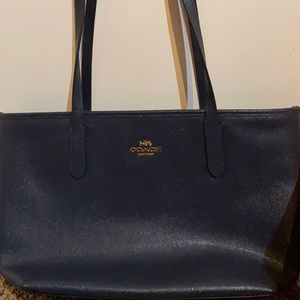 Beautiful blue coach bag!